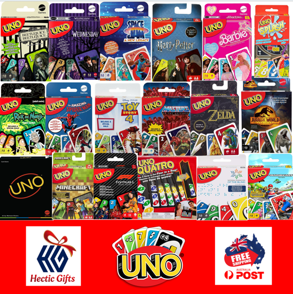 HecticGifts's tweet image. hectic.gifts/collections/un…

Check out our 'Wild' range of the World's Numero UNO Card Game!

#New #HecticGifts #Mattel #UNO #CardGame #Nostalgic #Games #Collectible #GameNight #Collectible #FreeShipping #AustraliaWide #FastShipping
