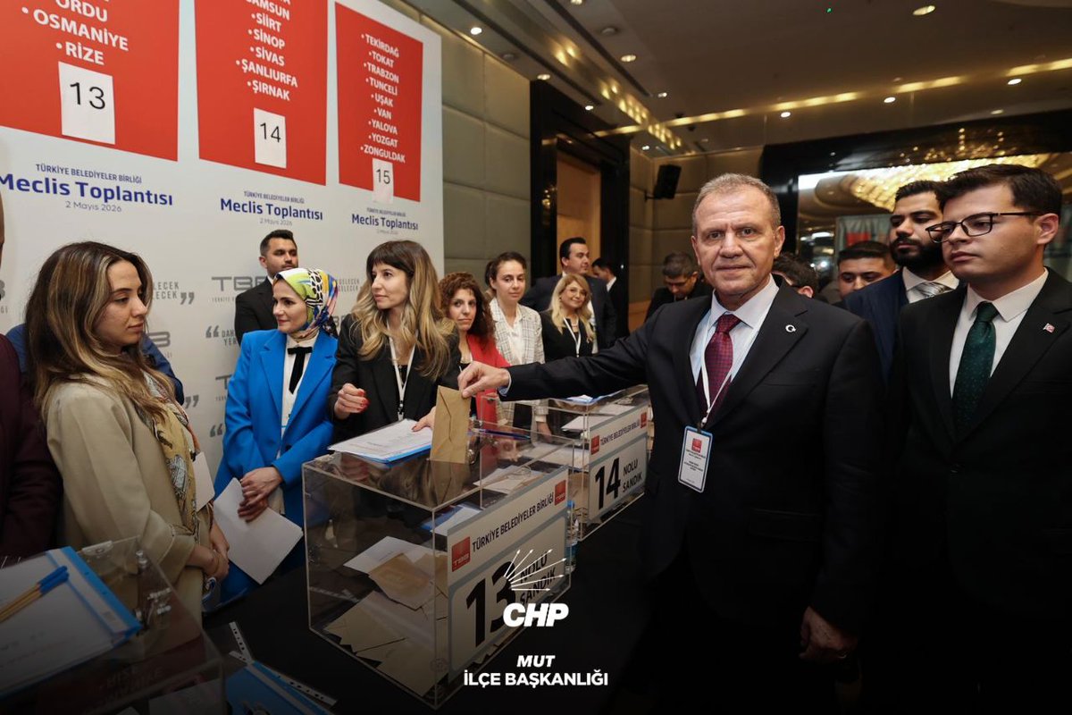 chpmut's tweet photo. Türkiye Belediyeler Birliği Başkanlığı’na seçilen Mersin Büyükşehir Belediye Başkanımız Sayın Vahap Seçer’i tebrik ediyor, bu önemli görevin kentimiz ve ülkemiz için hayırlı olmasını diliyoruz. https://t.co/LgN505UL7Q