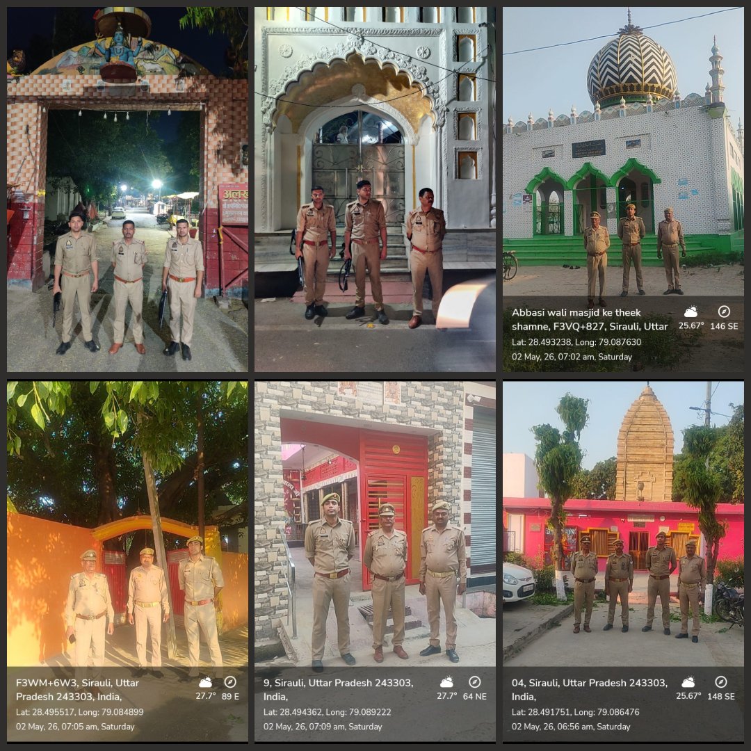bareillypolice's tweet image. श्री अनुराग आर्य #SSPBareilly के निर्देशन में जनपद में माह के प्रत्येक शनिवार को चलाए जा रहे ध्वनि विस्तारक यंत्र (लाउडस्पीकर) चैकिंग अभियान के क्रम में दिनांक 02.05.2026 को की गयी प्रभावी कार्यवाही।
#UPPolice