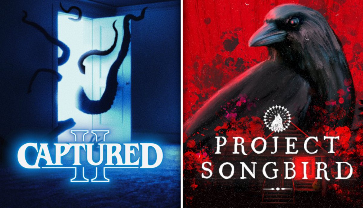FyreGamesReal's tweet image. Excited to announce that, in collaboration with @puckredflix, Project Songbird and CAPTURED 2 are now bundled on Steam!

Grab these 2 cinematic nightmares together on Steam and get 10% off the package 🎥!

A perfect bundle for a dark and stormy night 👀⛈️

#horrorgames #gaming