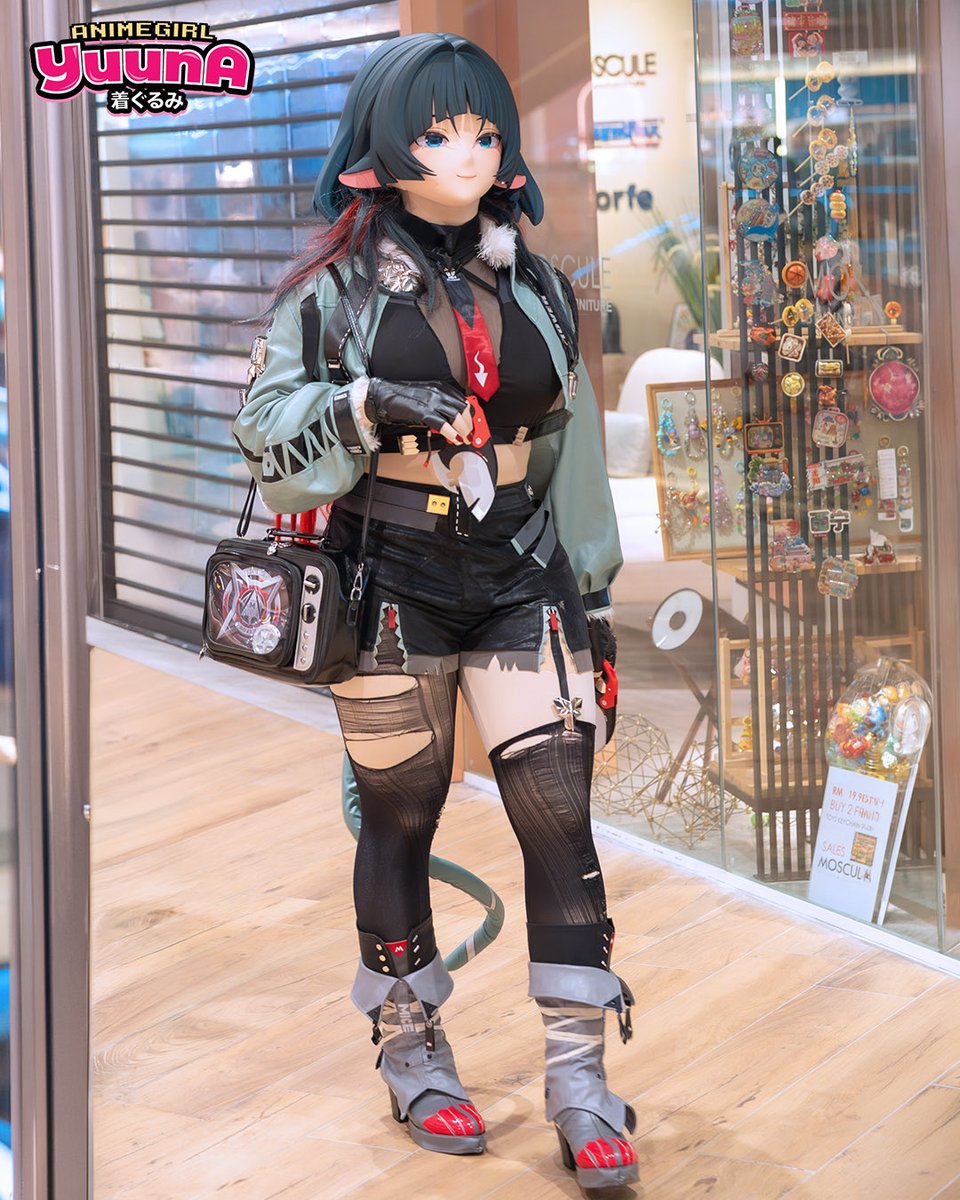 yuunakig's tweet photo. Photos at a convention! Thank you so much for those who meet me! I appreciate all of you~✨

📸: June / @aerithren 
#kigurumi #cosplay #janedoe https://t.co/pOCJFHwXaS