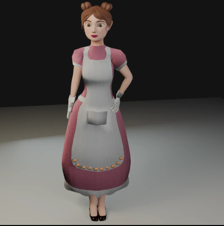 lost_in3d's tweet photo. Chloe- A Stylized gameready 3d character. 
Made with clear edge loops, proper deformation and Appropriate topology .
Made in Blender
#blender #blender3d #Stylized #character https://t.co/iTTu3NgXqP