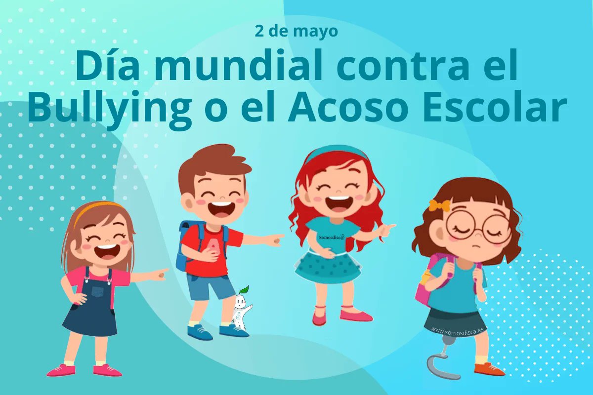 Falagan71's tweet photo. Hoy 2 de Mayo, se celebra el #DíaMundialcontraelBullying y el #AcosoEscolar.

Yo lo he sufrido en mí época escolar, siendo persona con #DiversidadFuncional, acabé medicado y con depresión.

Por ello es necesario poder todos los medios educativos y de concienciación para evitarlo. https://t.co/IYVxqVM1Cr