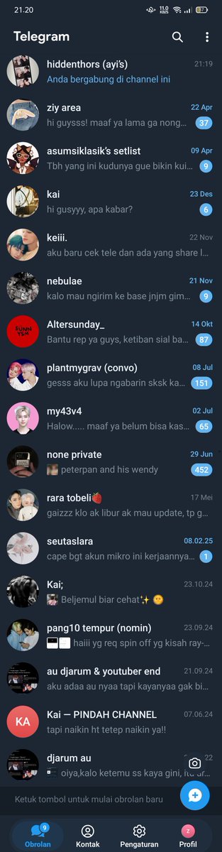 Ada lagi gak sih author nomin yang pindah ke tele dulu pada kelabakan pindah ke tele gara2 isu X mau di blokir 😭