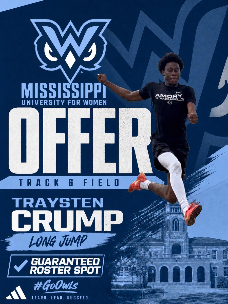 Traysten5's tweet photo. After a good conversation with @KonservativNUPE I’m blessed to say i have received an offer from MUW💙🤍 #GoOwls https://t.co/EFf2irEkaV