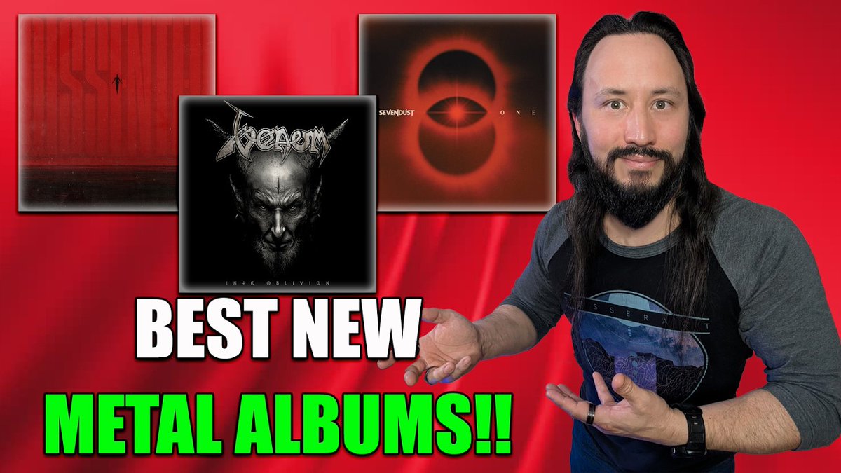 HeaviestDoyen's tweet image. I promise I'm not ignoring y'all on purpose. Wait, actually I am, but not to be mean. I want my reaction to your comments about HMP's 5 year anniversary to be genuine. Also here's my 5 favorite new metal albums! Link in replies.

#metal #newmetal #albumcover