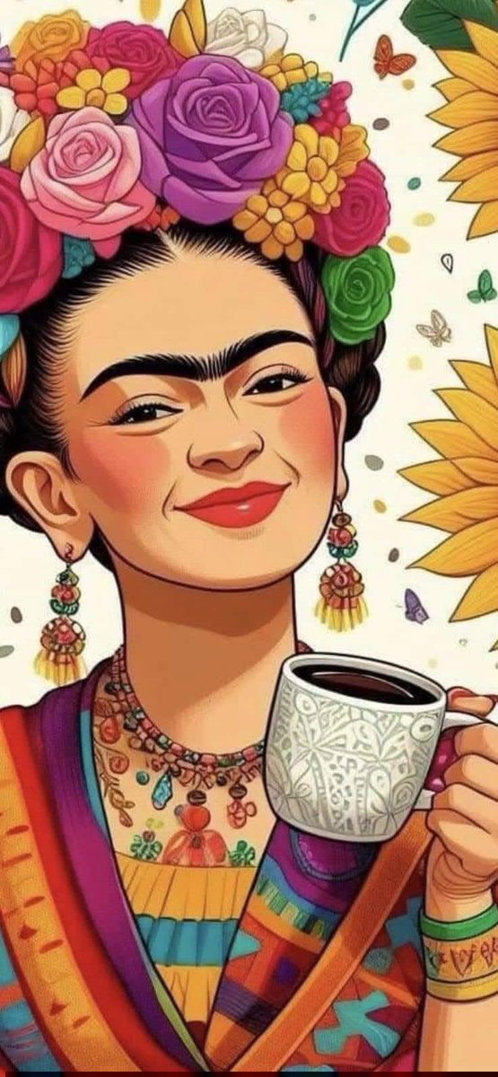 _ponchito13's tweet photo. Aquel que deja para después un gusto, un amor y un café,no sabe lo efímera que es la vida.
                 - Frida Kahlo - https://t.co/ebLLNYHuri