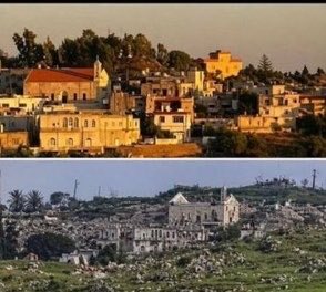 Monasterio cristiano del Salvador, Líbano.

Foto de hace un año y ahora.

Esto hace el Estado Judío contra los cristianos.
