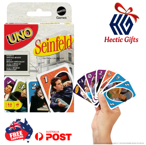 HecticGifts's tweet image. NEW Mattel - UNO Seinfeld Edition Card Game

tinyurl.com/578ps7yt

#New #HecticGifts #Mattel #UNO #Seinfeld #Edition #CardGame #UNOCards #SpecialEdition #Collectible #GameNight #FamilyFun #Jerry #George #Elaine #Kramer #FreeShipping #AustraliaWide #FastShipping