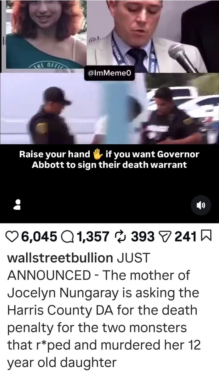 USACitizen001's tweet image. This story is horrifying.  Do you believe they should get the #deathpenalty ???
#houston #texas #dnccityviolence
instagram.com/reel/DXmdwkGDi…