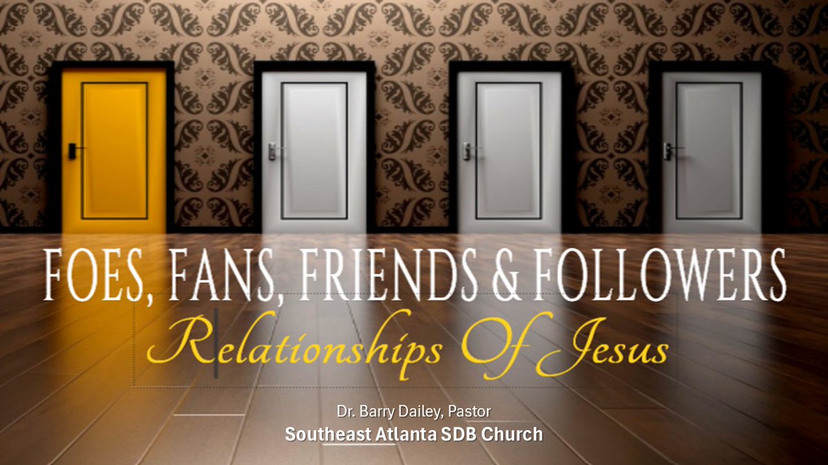 SEAtlantaSDB's tweet photo. Not everyone around Jesus truly followed Him.
Some criticized. Some celebrated. Some stayed close. But Jesus still asks one question: “Will you follow Me?”
Join us today at 11 AM:
https://t.co/6ZZwxCCWqw
#Sabbath #FollowJesus #Discipleship #FaithInChrist #SEASDB https://t.co/vTk6vlRYqh
