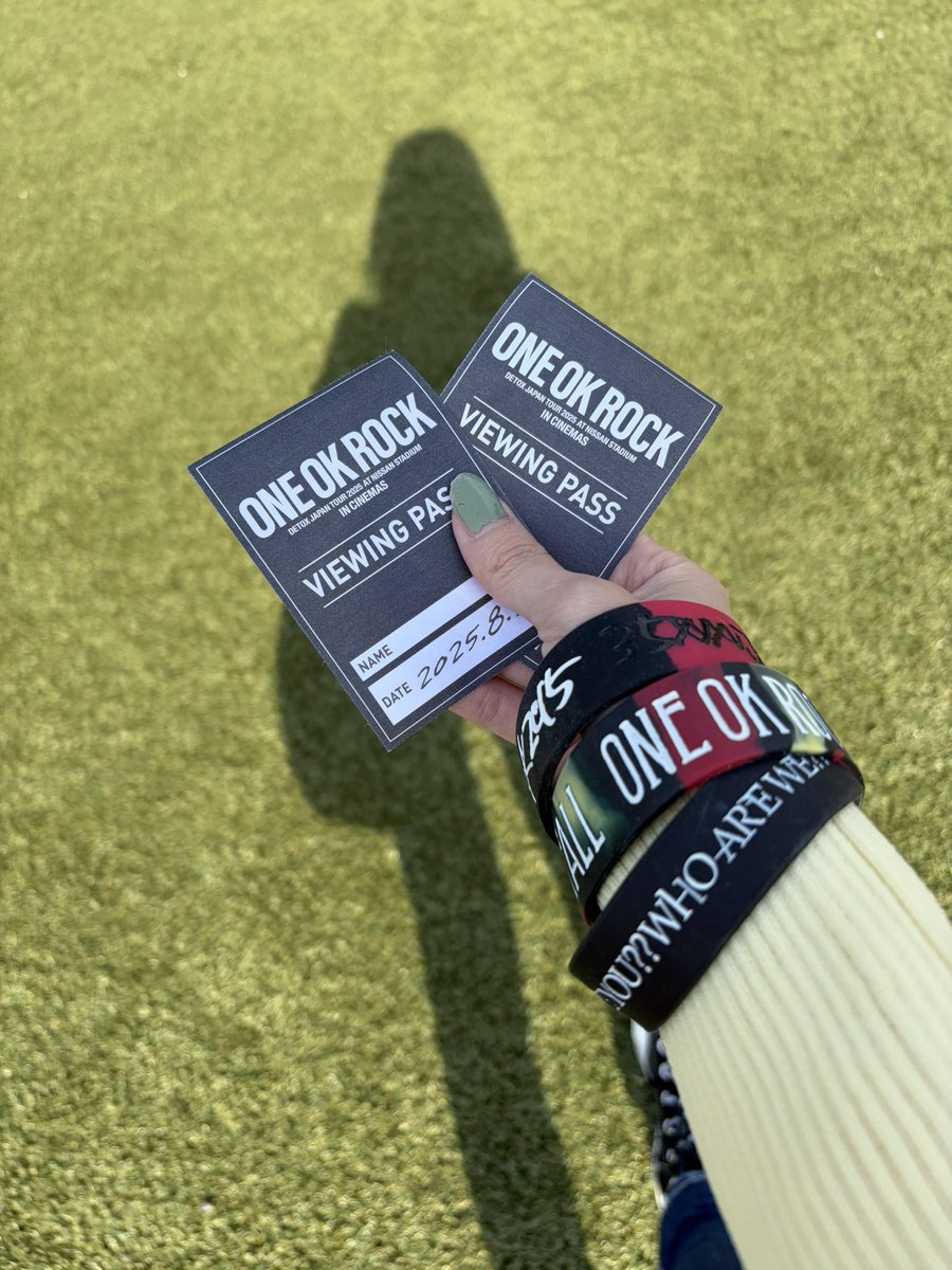 MkygAwNzct2046's tweet image. 今日はONEOKROCKの映画行けた！
最高だった。
大井町の新しい東宝シネマ音響最高だった。
高校生の頃にどハマりして、そこから人生を支えてくれた最高のバンドです。
#ONEOKROCK
#detox