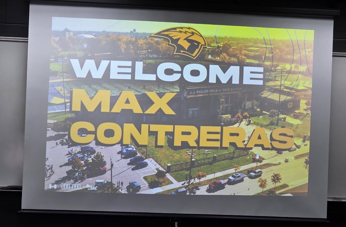max_contreras2's tweet photo. Thank you @UWOFootball and @CoachScratchUWO for the great hospitality, and helping me learn more about the Titans! So excited to make it back out in the fall! @coachmaerob @CoachJBRob @PeteyBananas @joewags46 @MJ_NFLDraft @Chris_Sailer https://t.co/KFMSkRSqNf