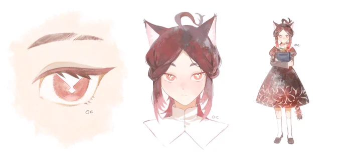 #GWの創作クラスタフォロー祭 赤色多め