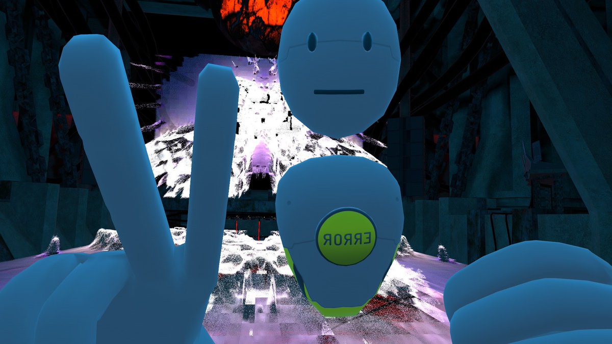 digitalvrc's tweet photo. Turns out volumetric raymarching can work on quest in VRChat. Screenshots from a Quest 3 with ~50fps. Made a demo scene for fun. 

https://t.co/El1Kva6rAg https://t.co/l8Dp2IwIM4