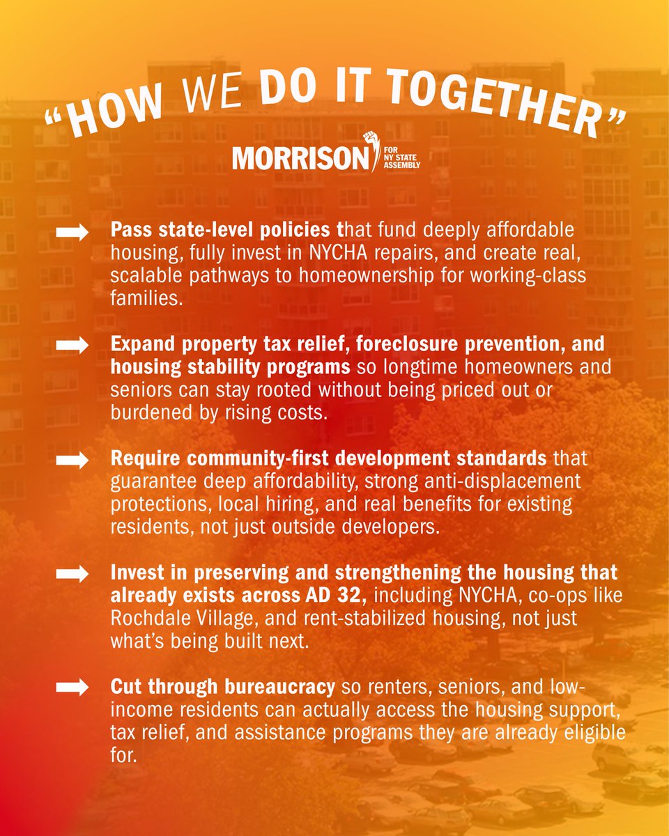 Morrison for NYS Assembly tweet media