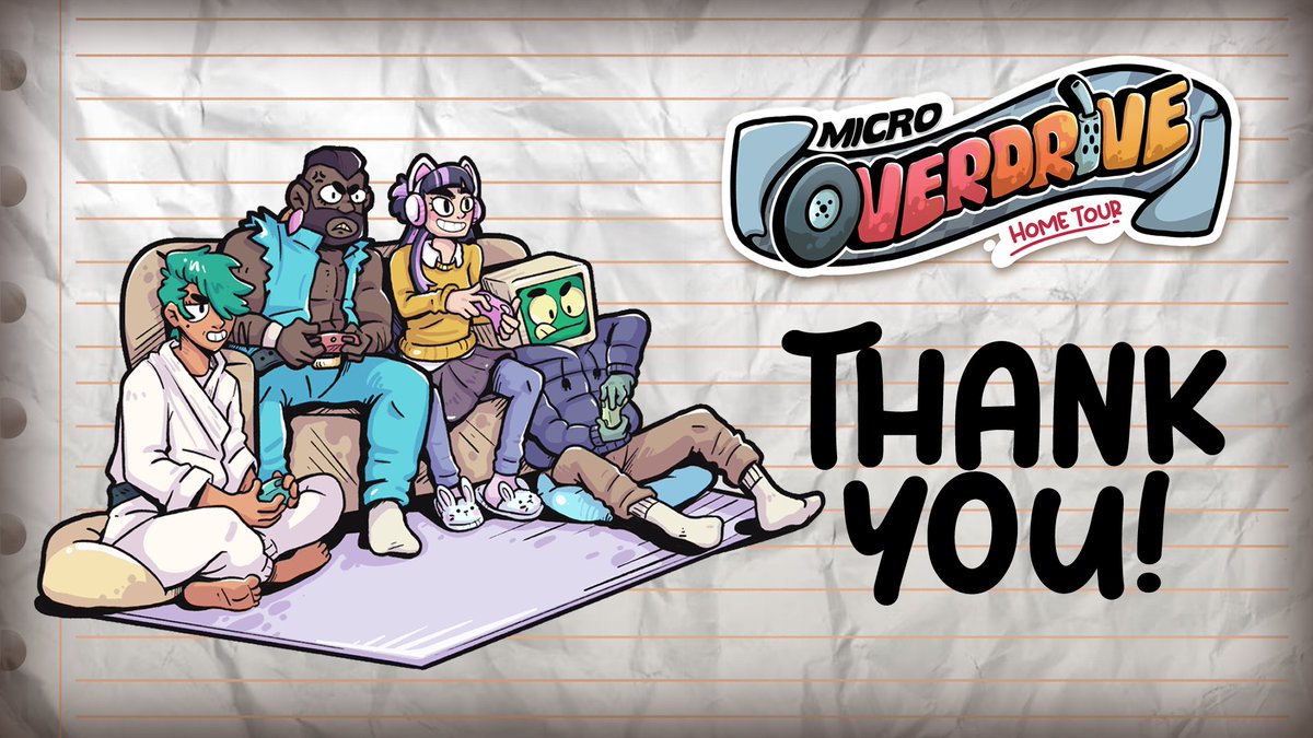 LuckyRaccoonDev's tweet photo. One week since launch! 🏁

We’re incredibly grateful for everyone playing Micro Overdrive: Home Tour, sharing feedback, posting clips, and leaving reviews.

One thing we’ve heard clearly is that many of you want more content and honestly, that has become a huge motivation for us.

Seeing players enjoy the game enough to ask for more tracks, characters, and modes means a lot to our small team.

We’re listening, we’re working, and we’re excited for what comes next. Thank you for racing with us! 💙🔥