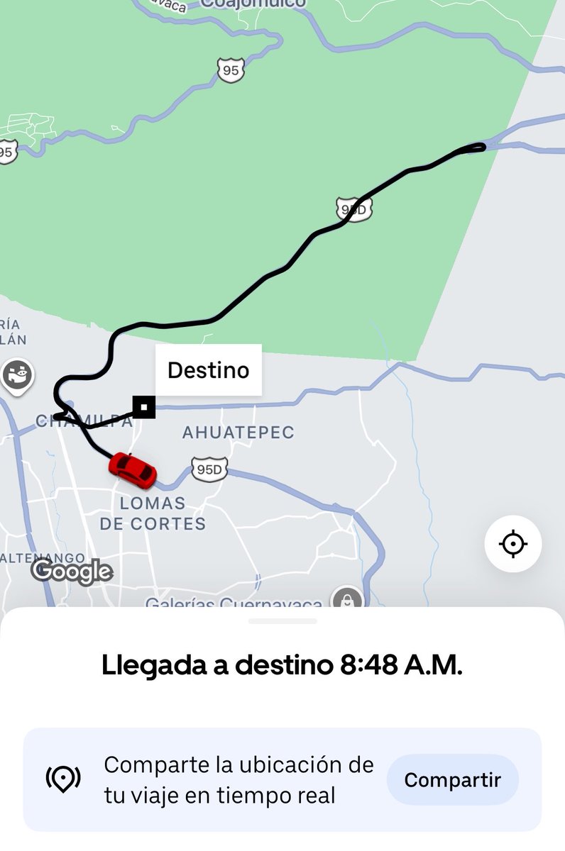 danielaa_hf's tweet photo. Que onda con las rutas de Uber?? https://t.co/eg2UaN5sCN