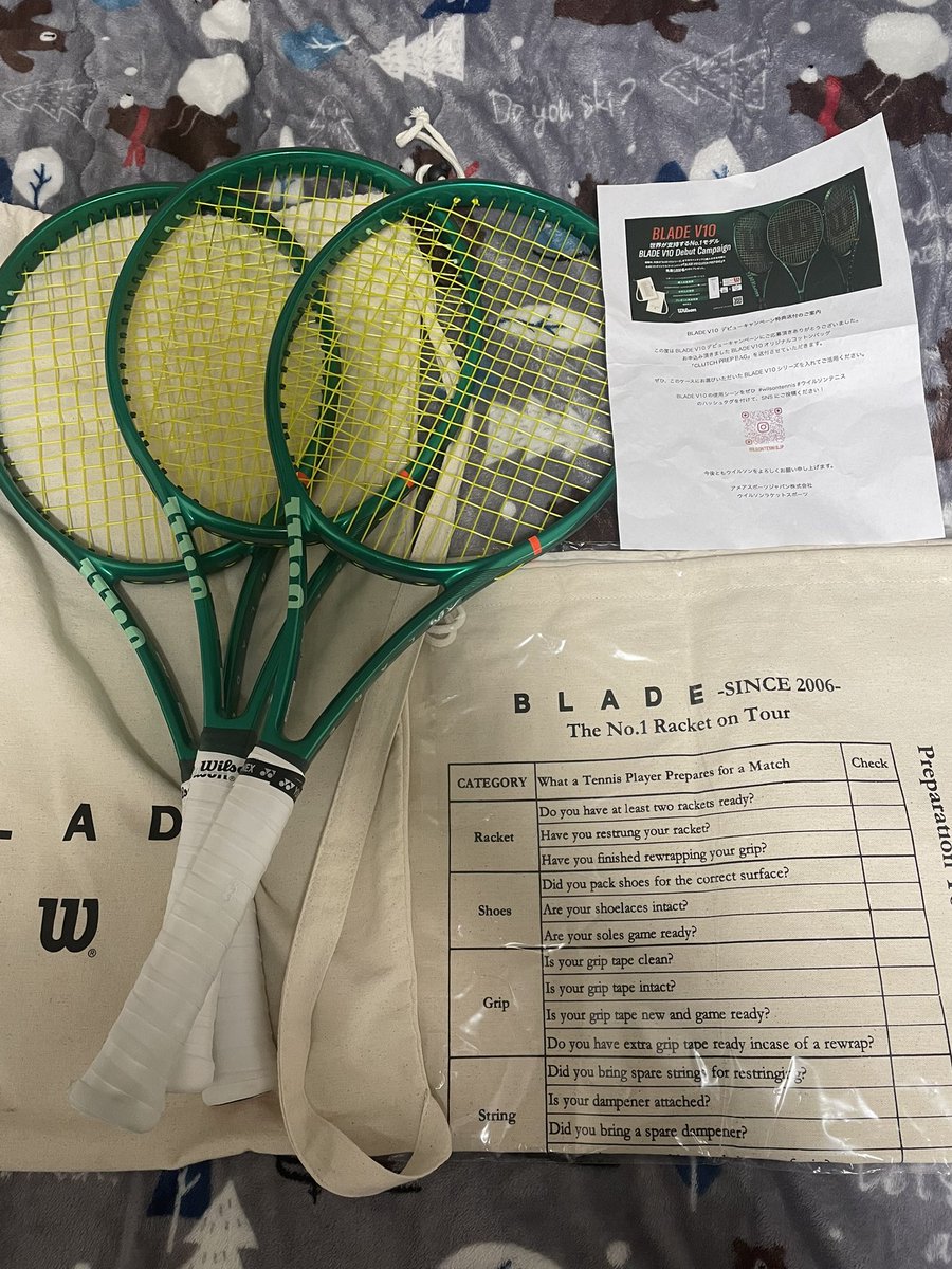 sin11737557's tweet image. #wilsontennis
#ウィルソンテニス

娘にありがとうございました
これでインカレ目指して頑張って👍