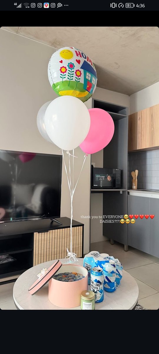 Congratulations didi sana on your new fully furnitured apartment 👏👏👏🌼🌸