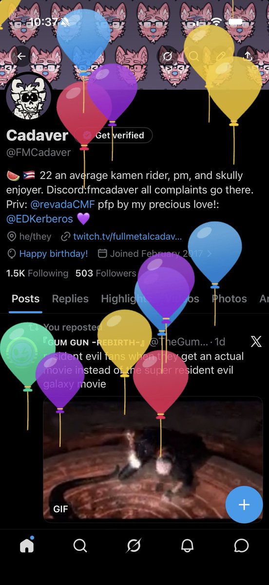 FMCadaver's tweet photo. oh yea that’s today https://t.co/qR8BPAbpxh
