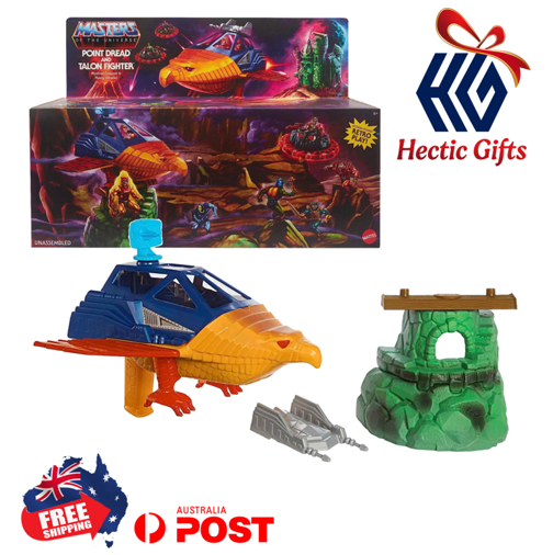HecticGifts's tweet image. NEW Mattel - Masters Of The Universe Origins Retro Point Dread &amp;amp; Talon Fighter

ow.ly/hYQt50Qo71n

#New #HecticGifts #Mattel #MastersOfTheUniverse #MOTU #PointDread #TalonFighter #Toy #Playset #Eighties #Nostalgia #Collectible #FreeShipping #AustraliaWide #FastShipping