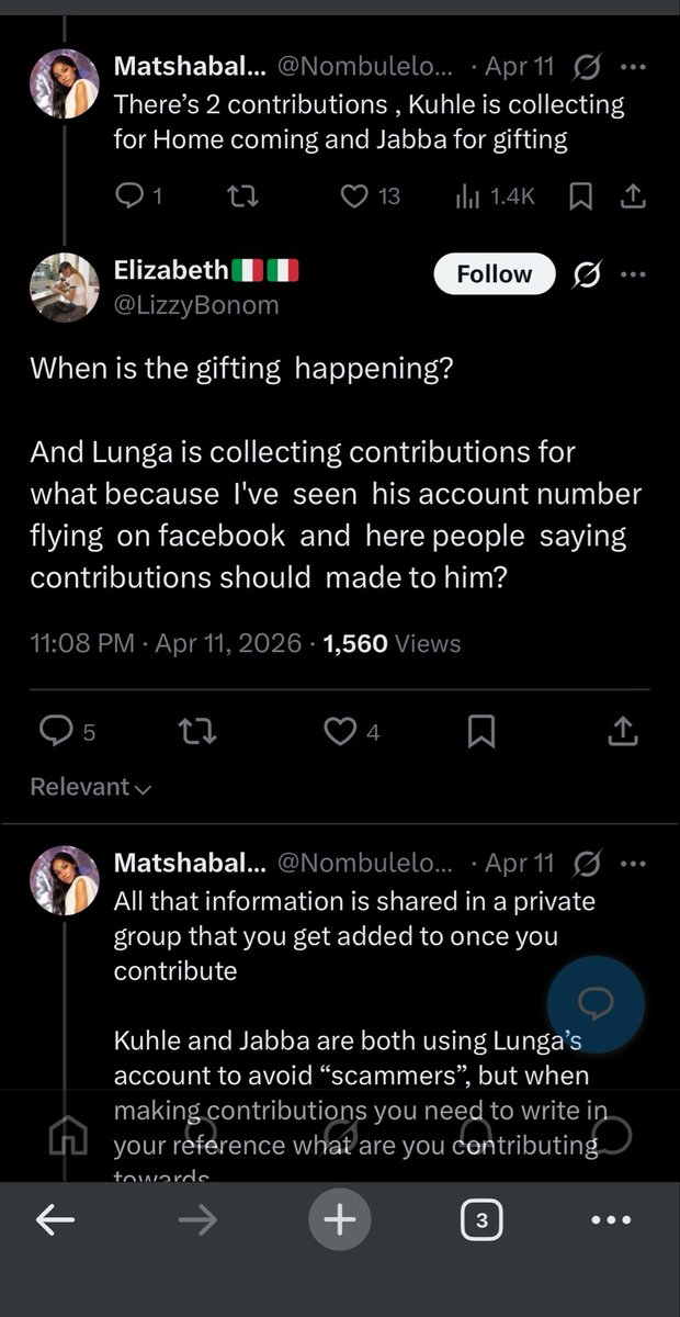 Nomzamo Xulu tweet media