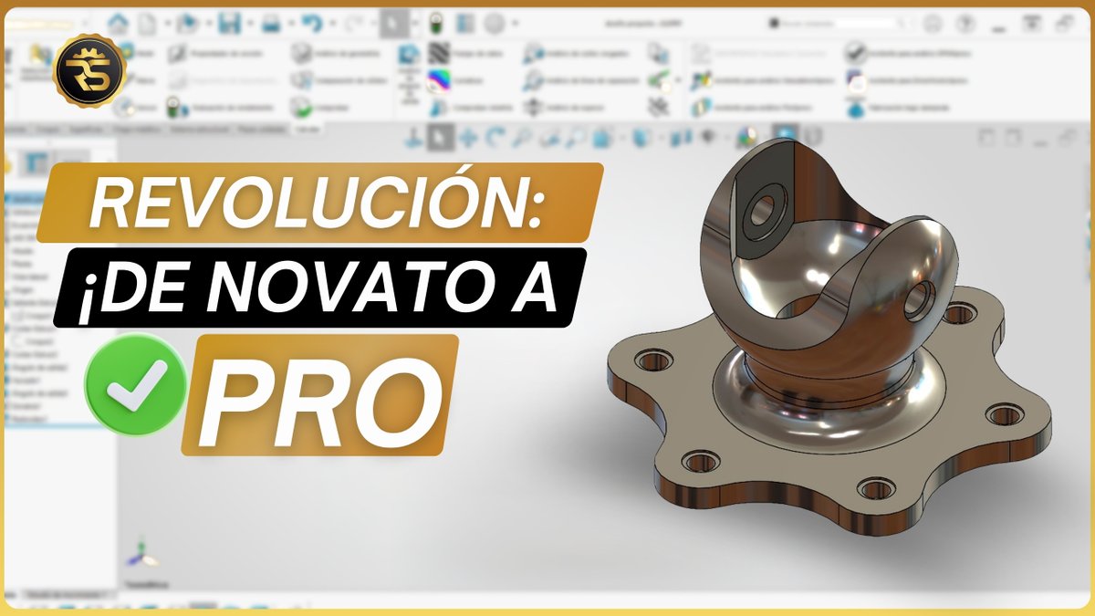 robinsarmientof's tweet image. ¿Haces piezas complejas operación por operación? 👀

En SolidWorks, el truco correcto puede ahorrarte tiempo, ordenar tu modelo y ayudarte a diseñar con más criterio. ⚙️

👉 Mira el tutorial aquí: youtu.be/jbrDGBpFvlA

#SolidWorks #CAD #Diseño3D