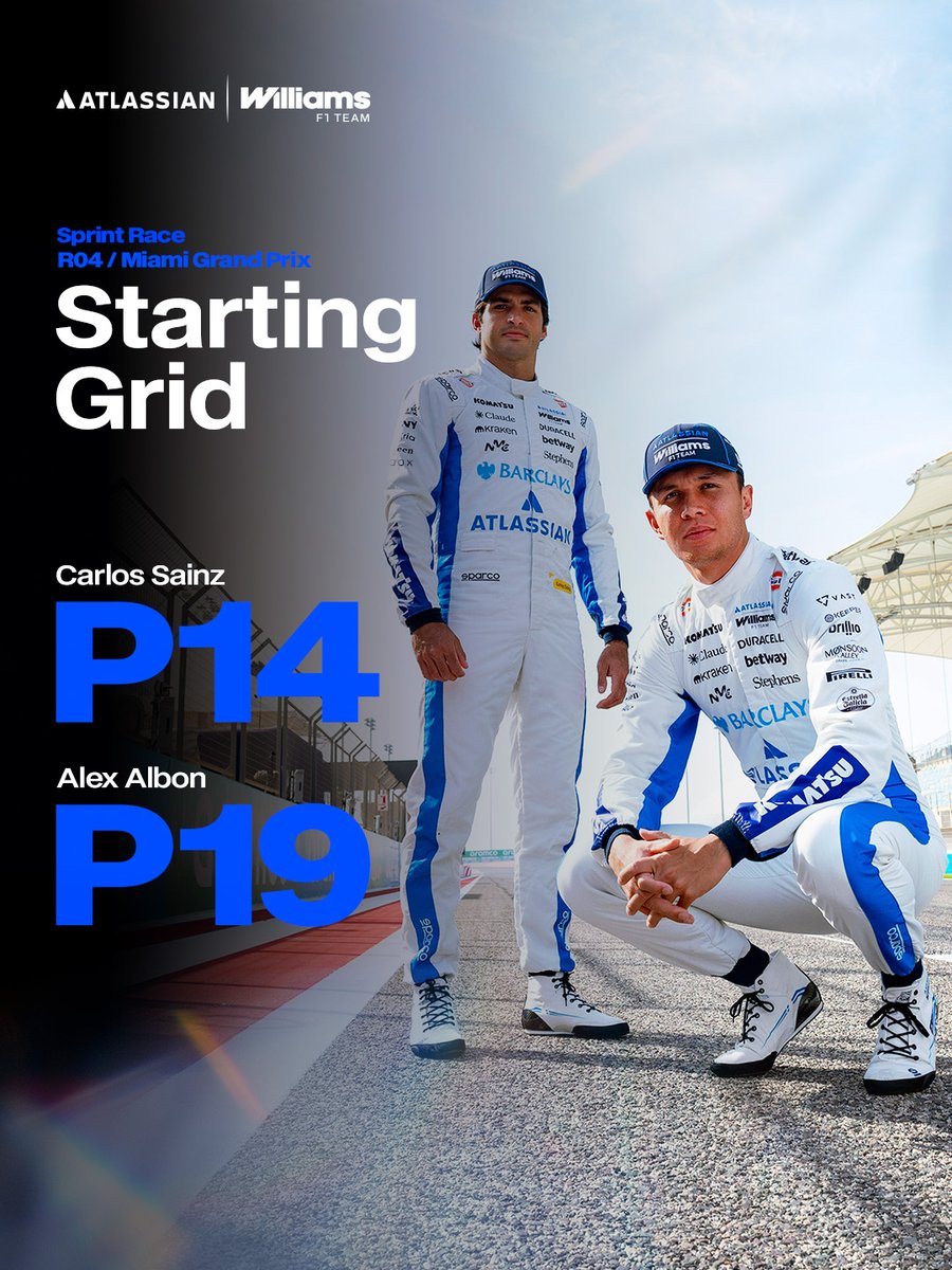 Atlassian Williams F1 Team tweet media