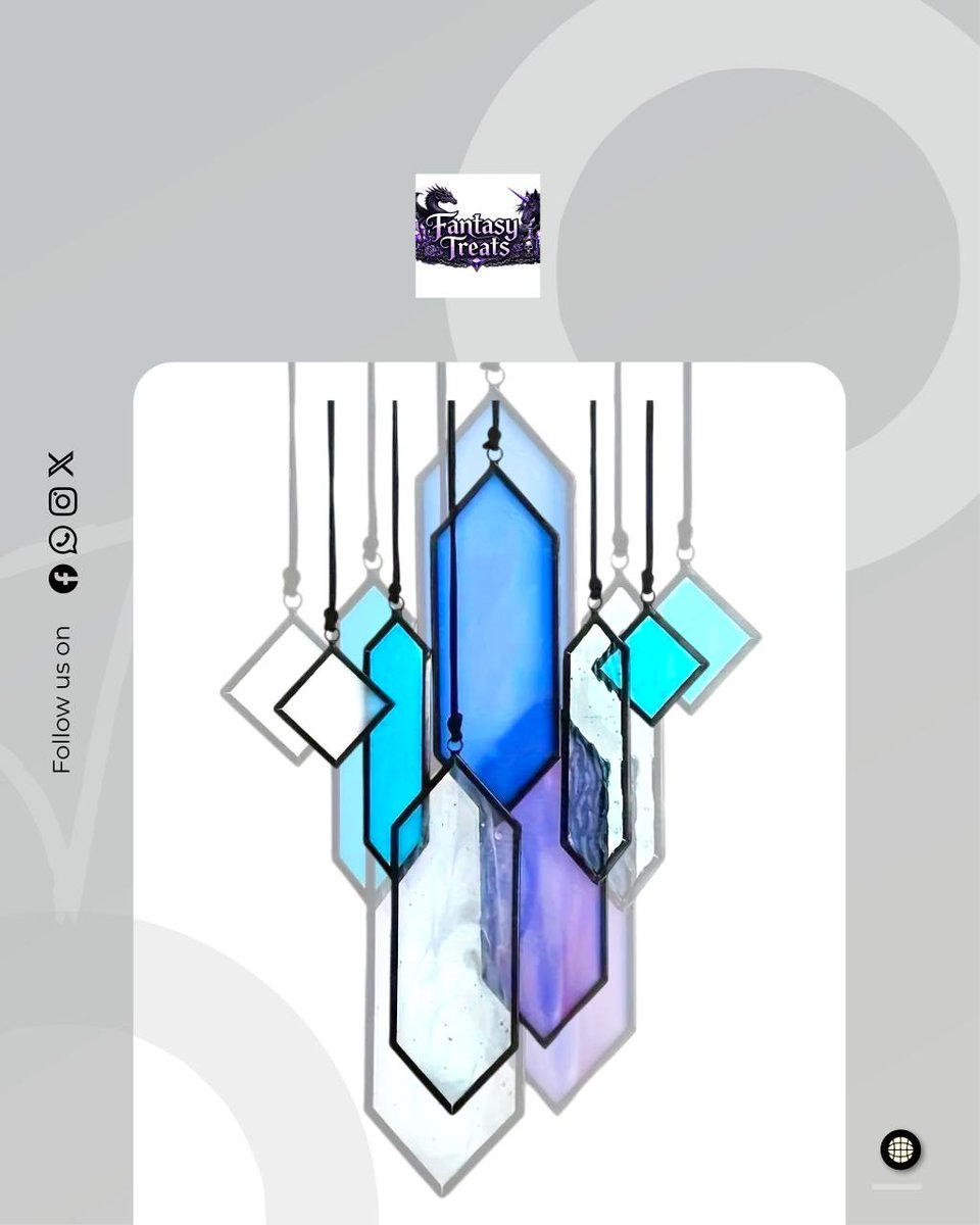 Zombiekitten32's tweet image. Transform your space with our 7pc Blue Stained Glass Sun Catcher set for only $43.45. Elevate your decor and brighten your windows! #HomeDecor #Craftsmanship

Shop Now ebay.com/itm/7pc-Blue-S…