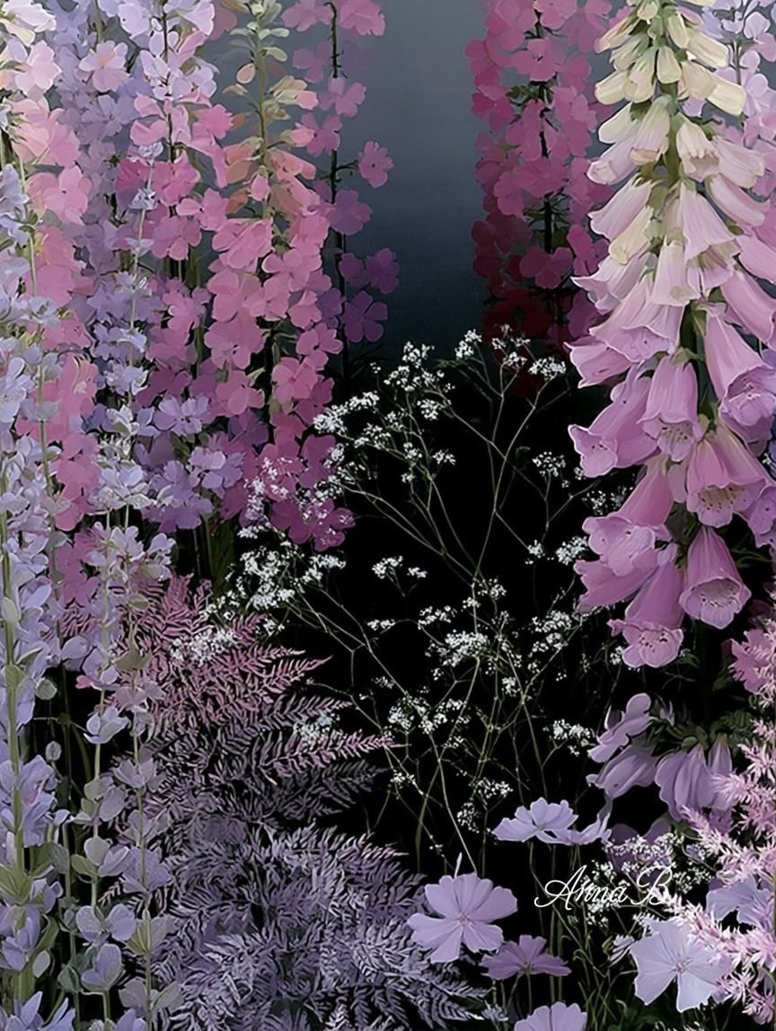 Aurora41155547's tweet image. Nocturnal Splendor
#Art #AIArt #Nature #Flowers