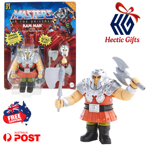 HecticGifts's tweet image. NEW Mattel - Masters Of The Universe Origins Deluxe Ram Man Action Figure

ow.ly/cr9o50Ozr8X

#New #HecticGifts #Mattel #MastersOfTheUniverse #OriginsSeries #MOTU #RamMan #Retro #ActionFigure #Original #Classic #Toy #Collectible #FreeShipping #AustraliaWide #FastShipping