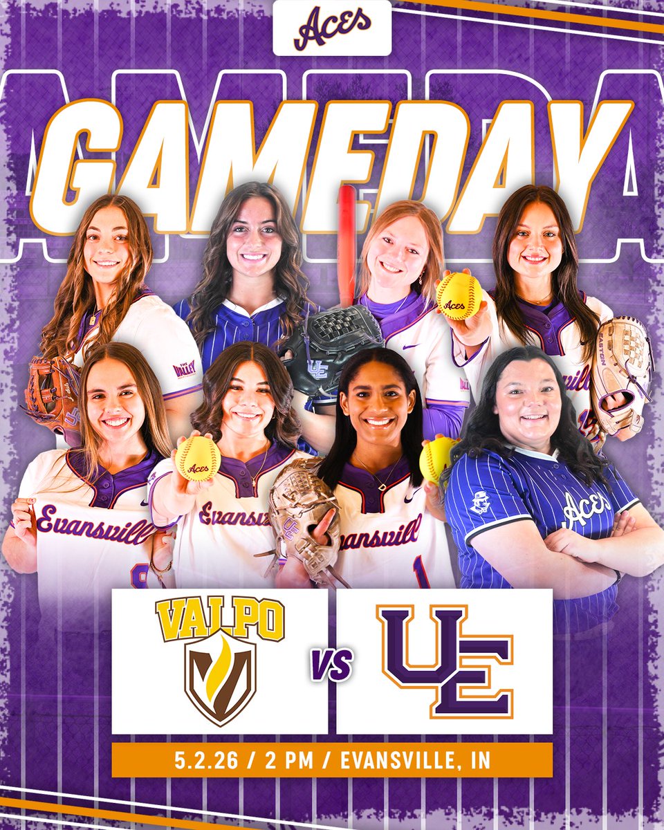 UEAthletics_SB's tweet photo. SENIOR DAY!

🆚 Valparaiso
📍 Tri-State Orthopaedics Field at Cooper Stadium
⏰ 2PM CST
📊 https://t.co/79H1NgIWxA

🥎 #ForTheAces https://t.co/ehZw1kPv8L