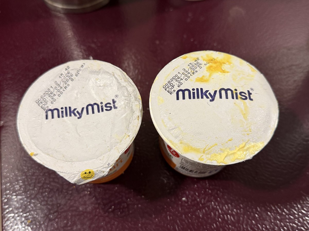 prabhavkashyapg's tweet photo. @letsblinkit just delivered Milky Mist Greek Yogurt that expired 9 days ago. My father who’s recovering from stomach surgery happened to check the lid before opening it. Infections from Staph aureus, Listeria, Salmonella, and Campylobacter are life threatening, esp in summer. https://t.co/YMVRFFpA6a