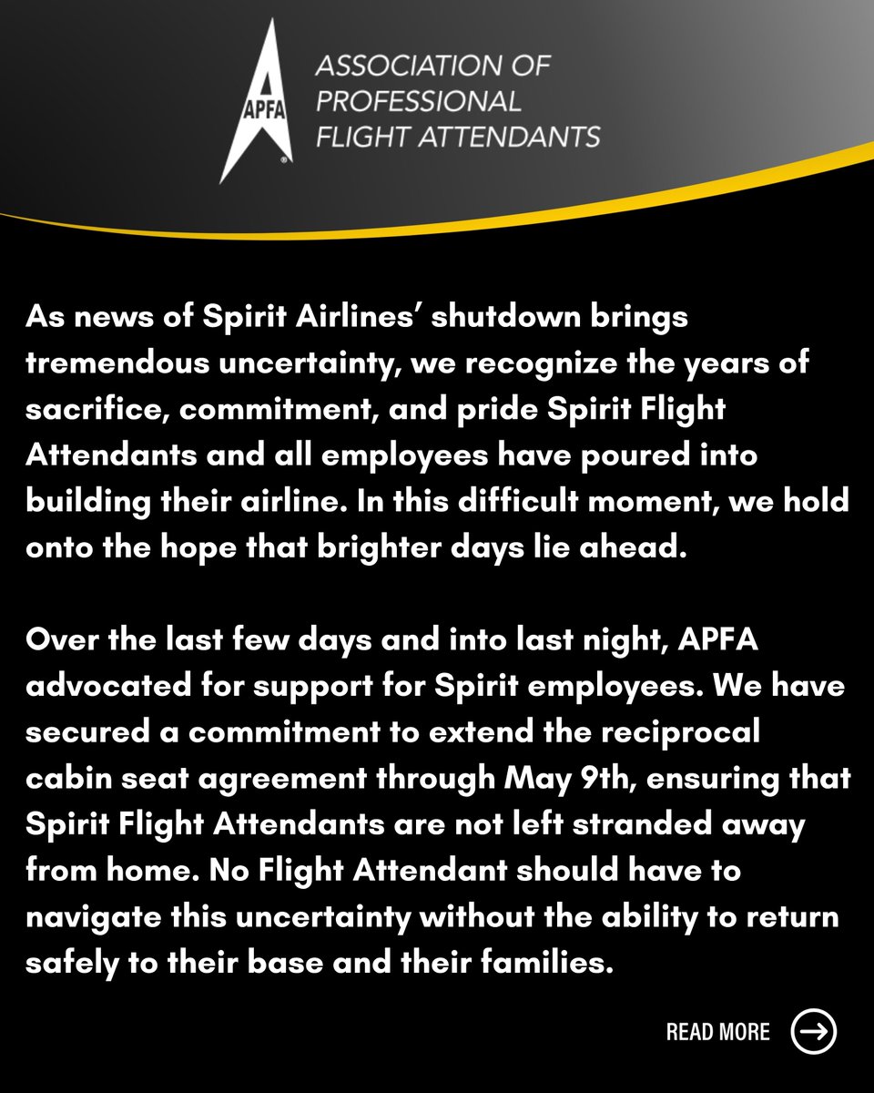 Association of Professional Flight Attendants tweet media