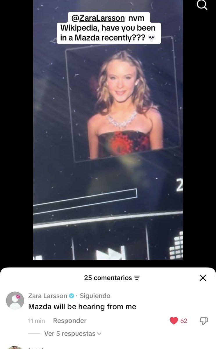 I can’t with Zara Larsson 😭😭😭