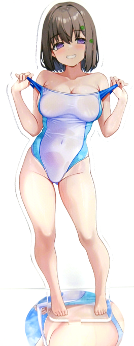 第9回プレゼント企画 幽霊部員ちゃんのアクスタ完成しました アンケートで人気の「へそチラ台座」を採用し、おへそ〜鼠径部まで楽しめるこだわり仕様です 詳細ページは【全体公開中】! ぜひチェックしてみてください 【FANBOX】 【FANTIA】