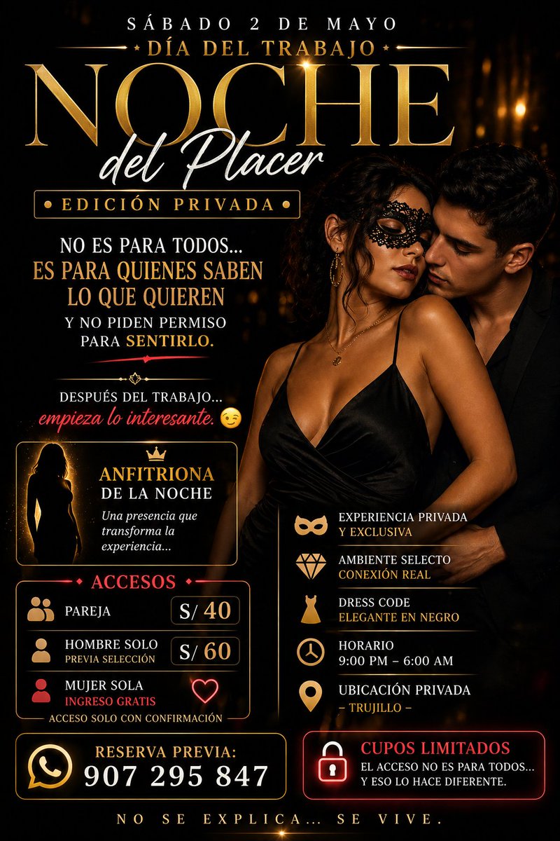 Amour Club Swinger Trujillo tweet media