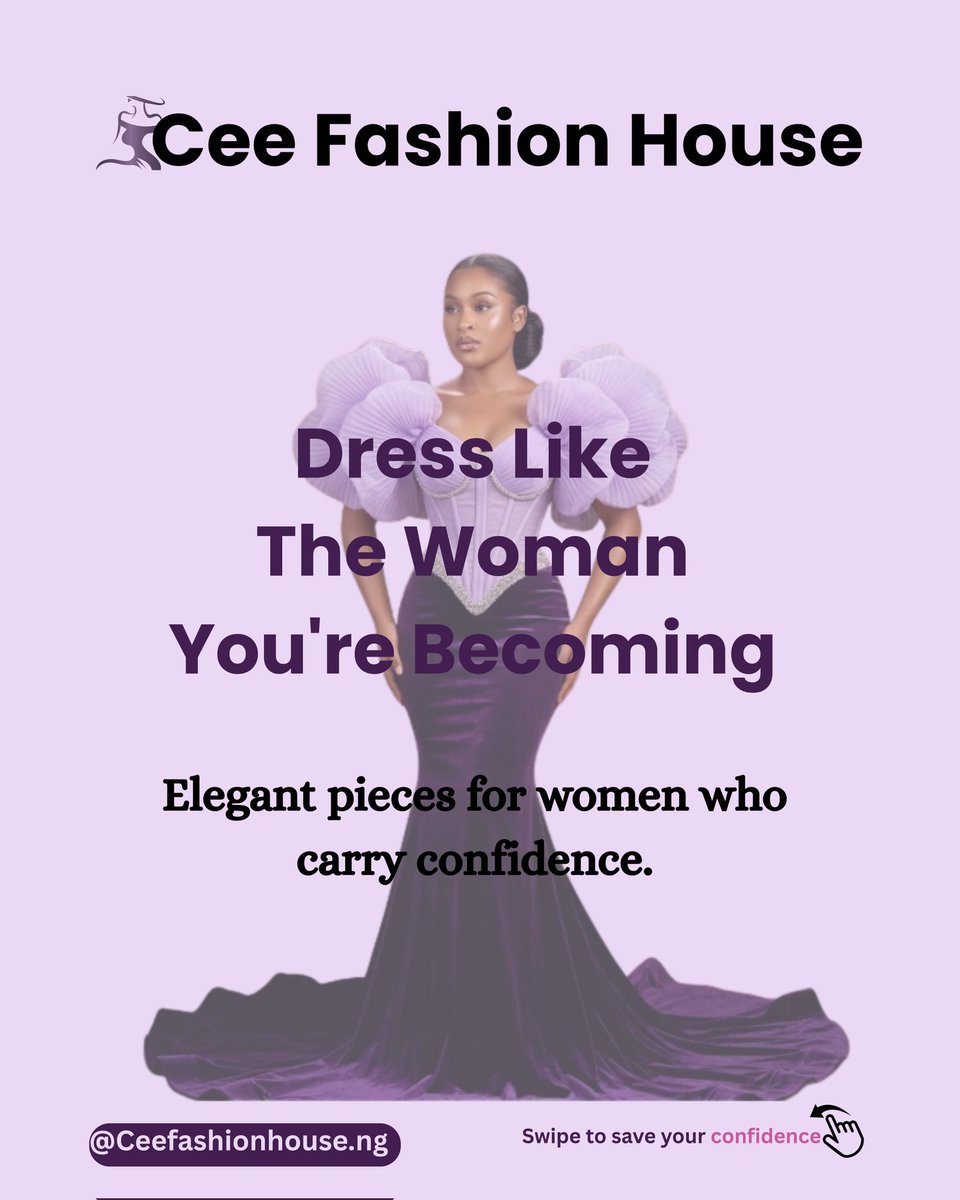 chinomso_vivian's tweet photo. Week 3 gave us a brief and told us to design from scratch. No template. No guidance. Just the brief and Canva.
The brief was simple on paper.
Design a carousel for a fashion brand targeting young women in Nigeria.
#designpractice #canvacarousel #skilltoincomeacademy https://t.co/11iHFumaUz
