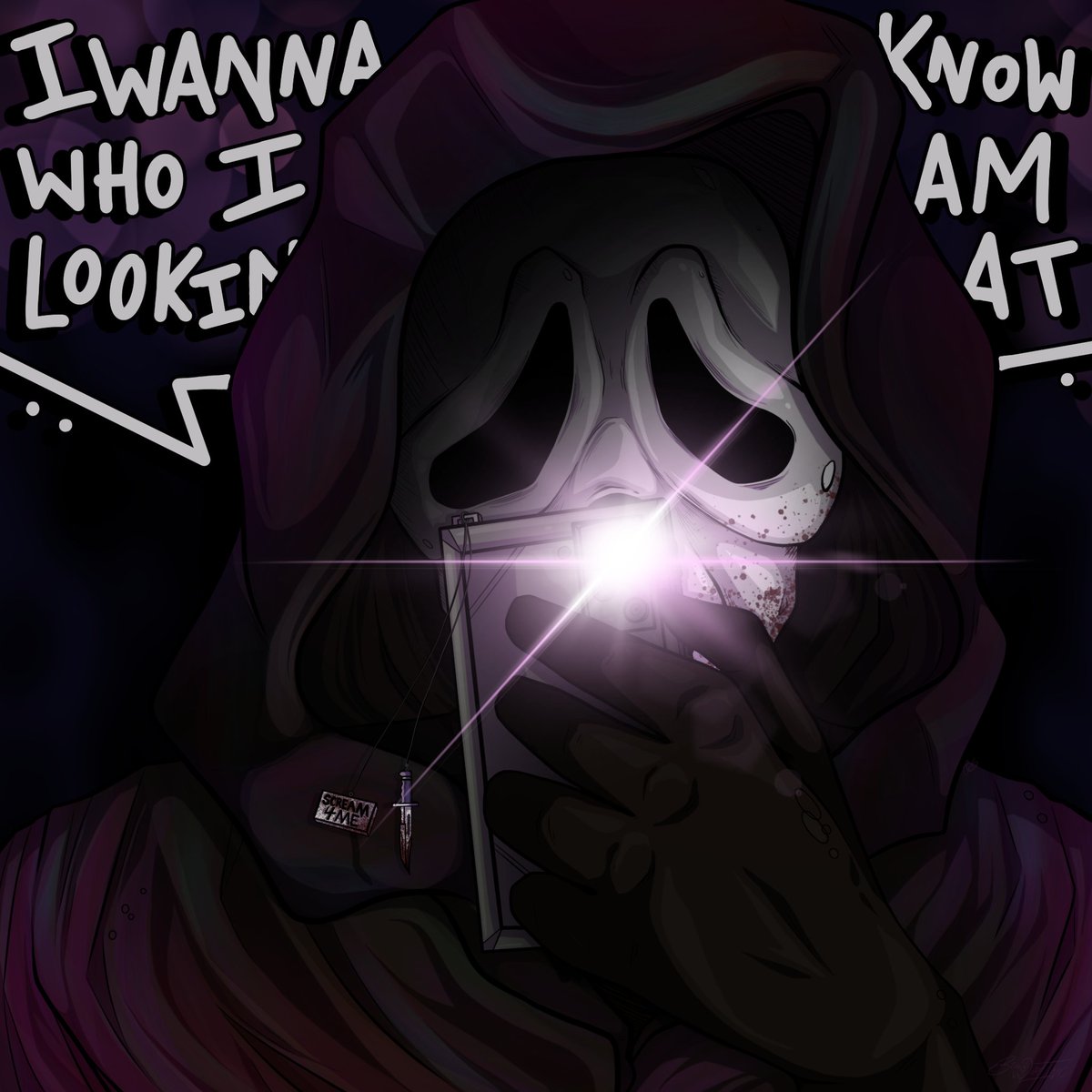 🔪 Say cheese.. 🔪📷
#dbdartist #dbdfanart #dbdghostface #ghostface #artist