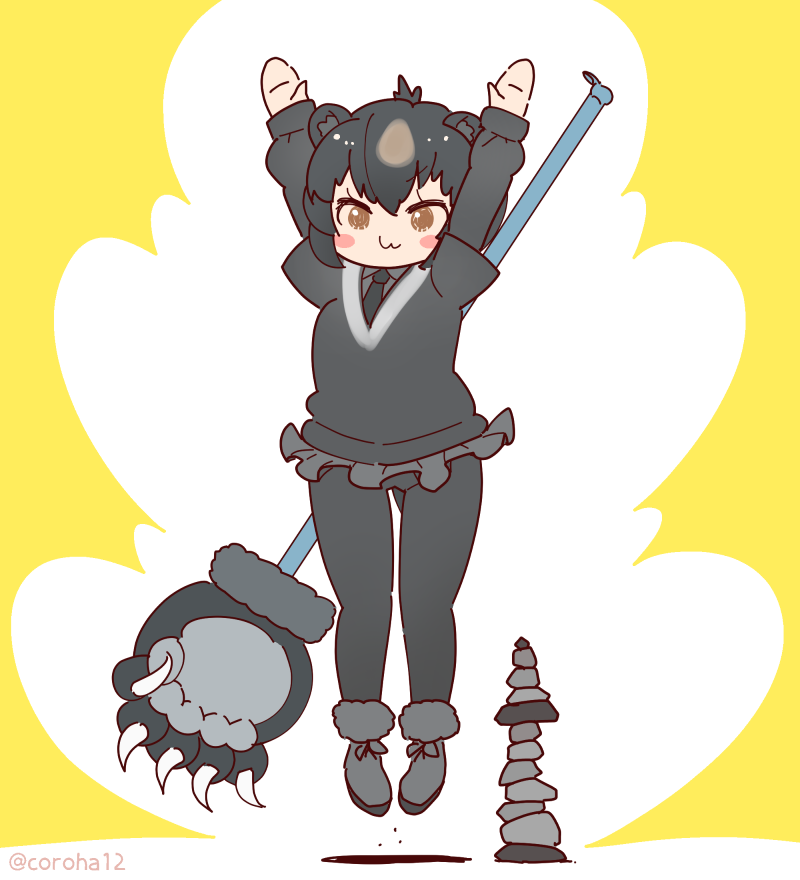 coroha12's tweet photo. きょうもくまをはっしゃ https://t.co/dkbE1Fuo9z