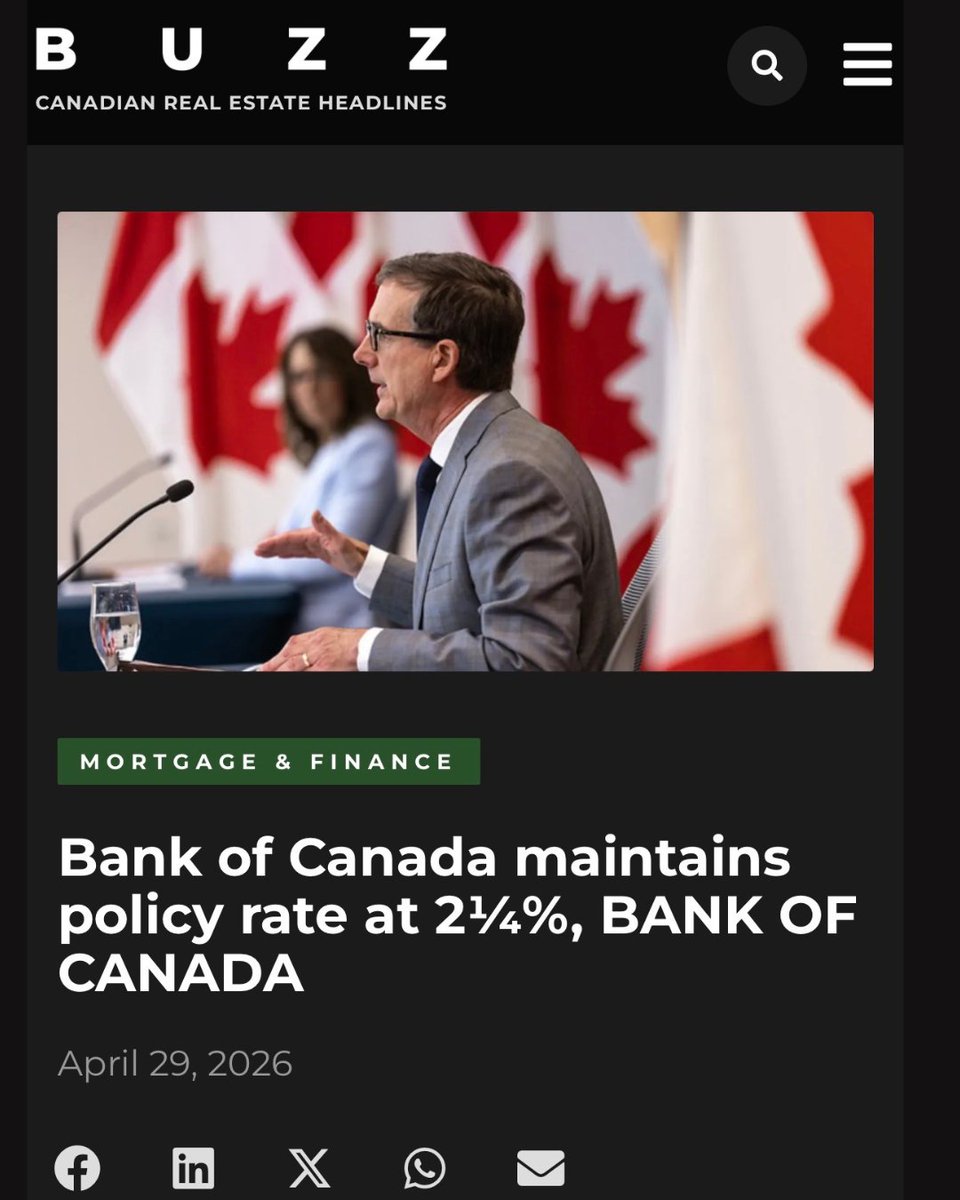 BUZZ Worthy News, Canadian Real Estate Headlines tweet media