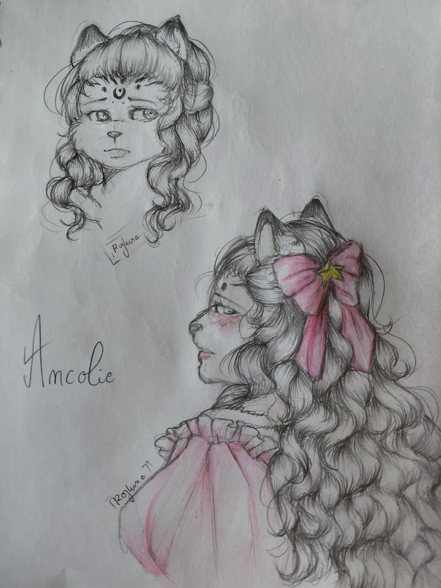 Rozlune's tweet image. 🥀

#art #artwork #sketch #furry #oc