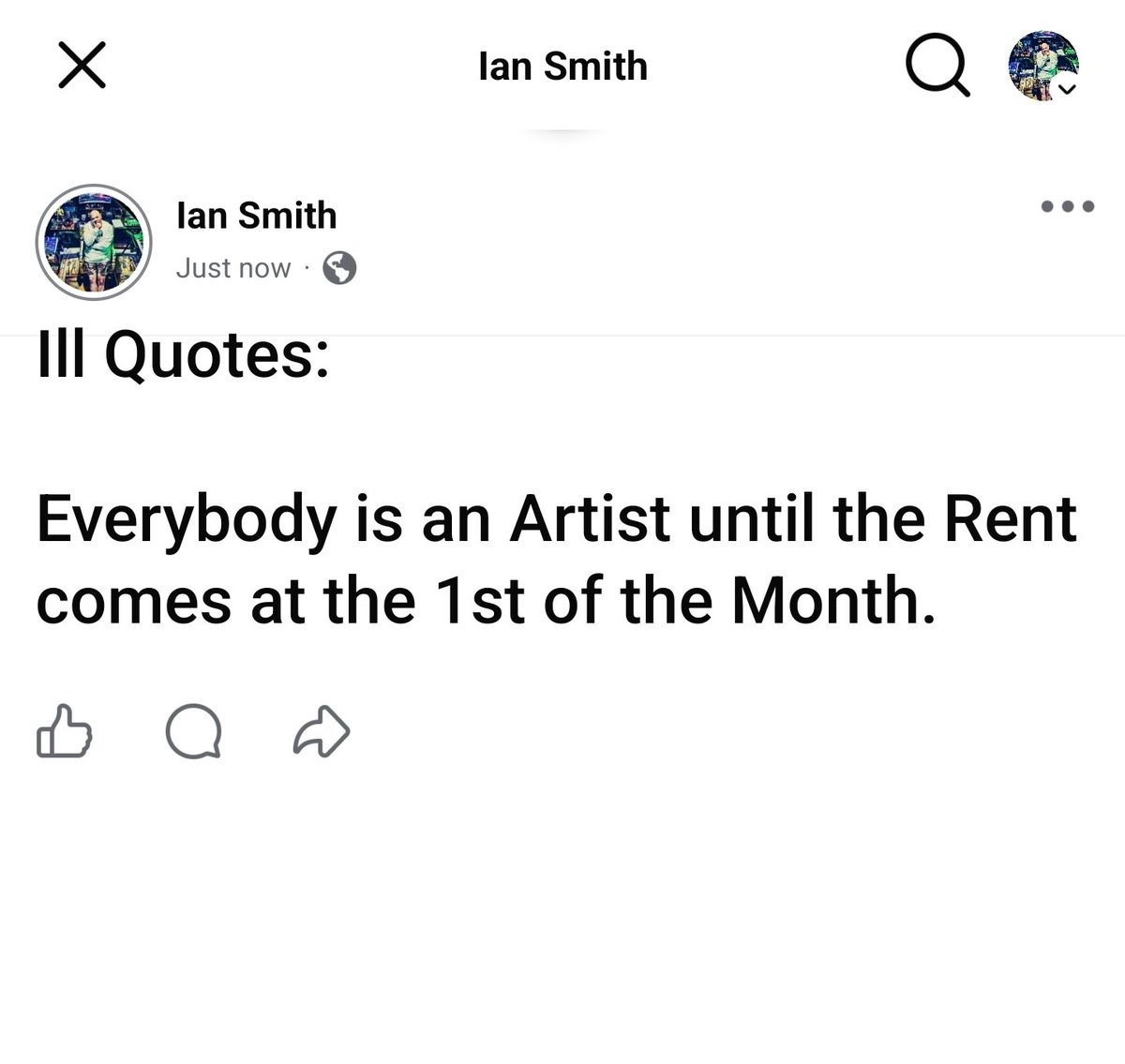 illsmith's tweet photo. #truth Your artistic perception has nothing to do with it https://t.co/G2aiCIsDTh