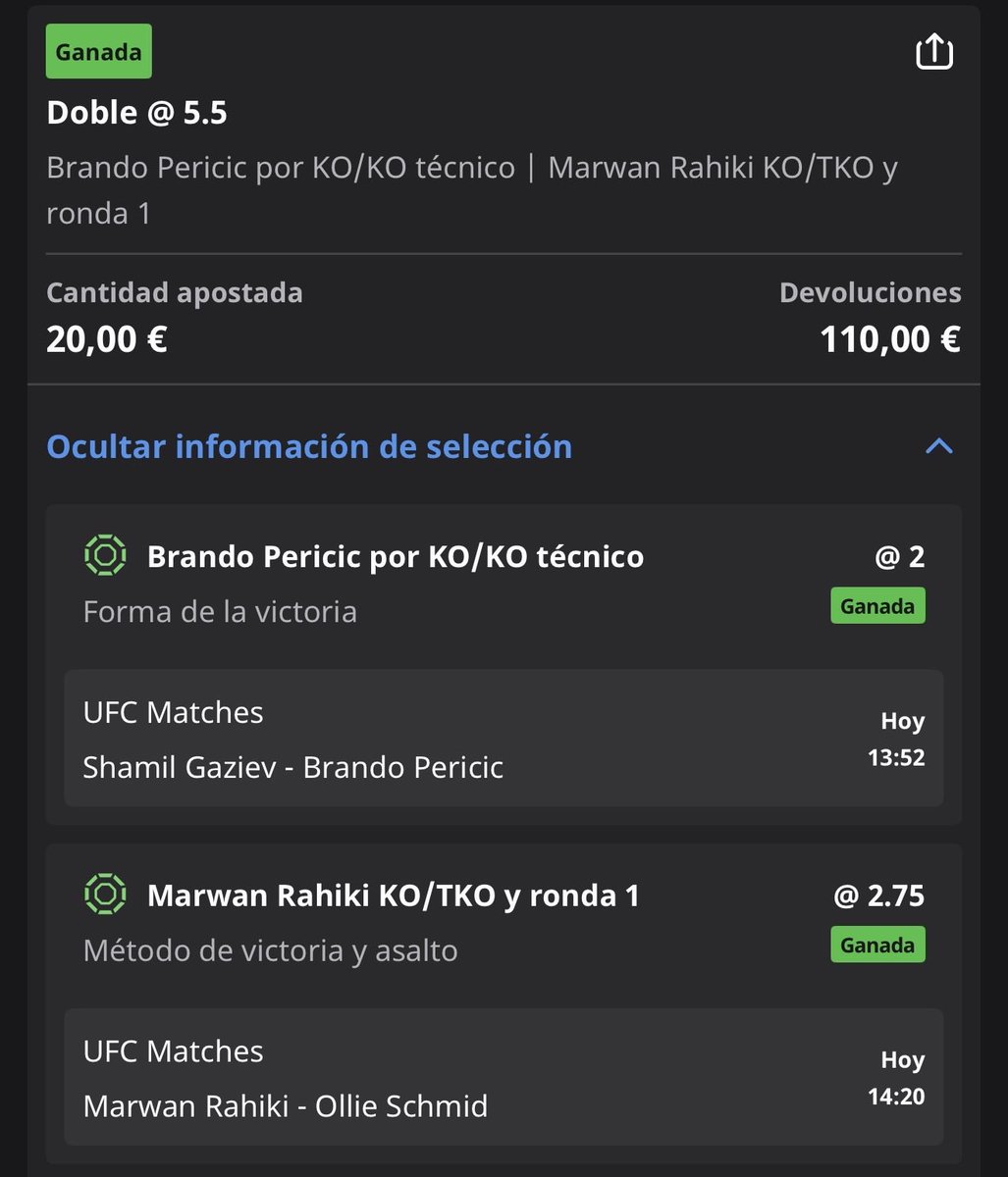 DiamondBetsMma's tweet photo. Somos los reyes de este deporte 🥊👑 #UFCPerth #UFCHBOMax https://t.co/mNbbtXvtyn