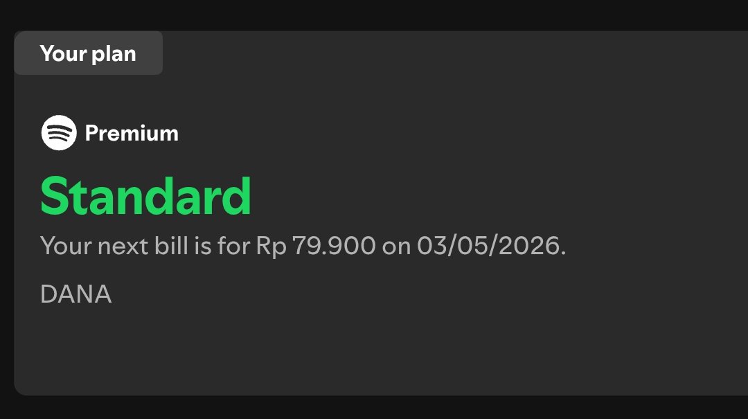 Gak berasa udah 3 bulan besok premiuman ku abis huhu ada promo lagi gak ya nanti