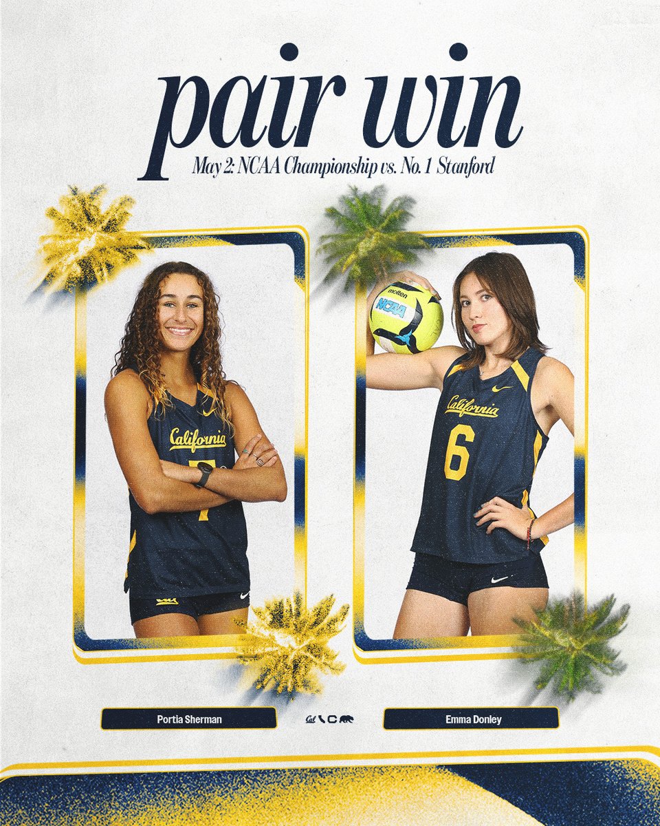 Cal Beach Volleyball tweet media