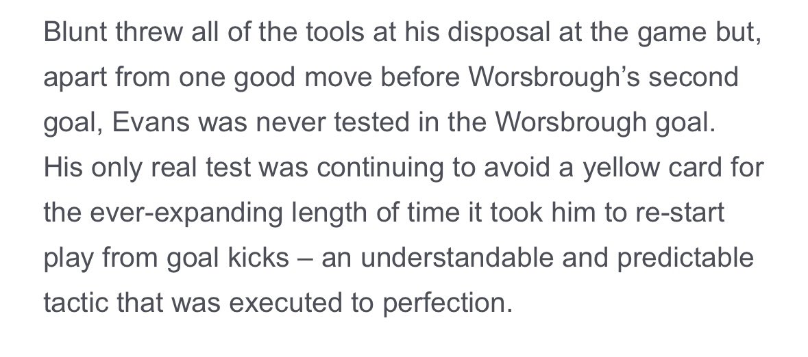 ow_evans's tweet photo. Lovely review @Wakefield_AFC https://t.co/eipXylncBM