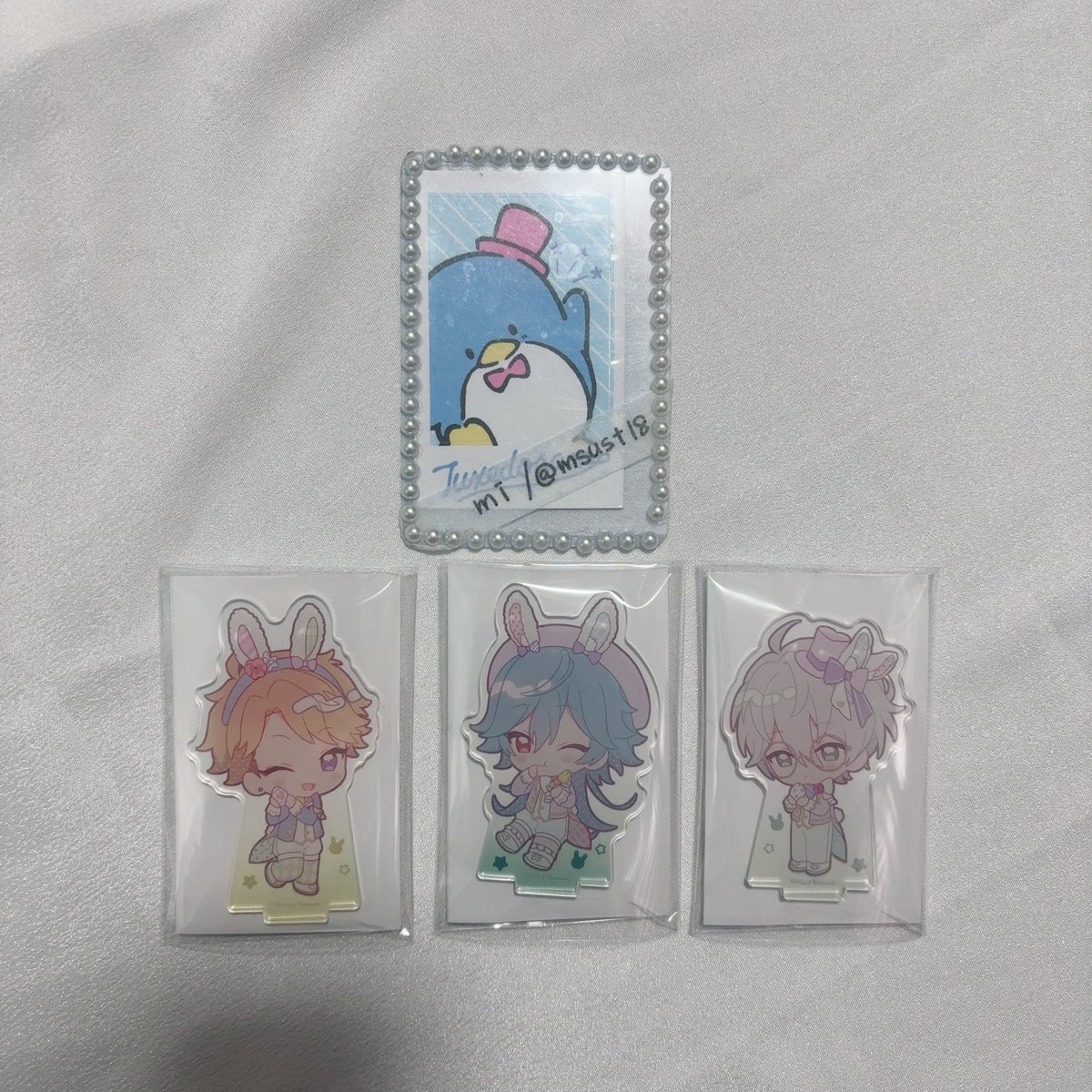 msust18's tweet photo. あんスタ アニメイトカフェ アニカフェ アクスタ 交換 譲渡

譲：嵐 ライカ カンナ

求：夏目1 ＞定価(＋送料)

＊夏目1決まるまで譲渡はお時間頂きます
＊交換＋譲渡◎
＊郵送又は都内手渡し https://t.co/Iq6RmqBnuj