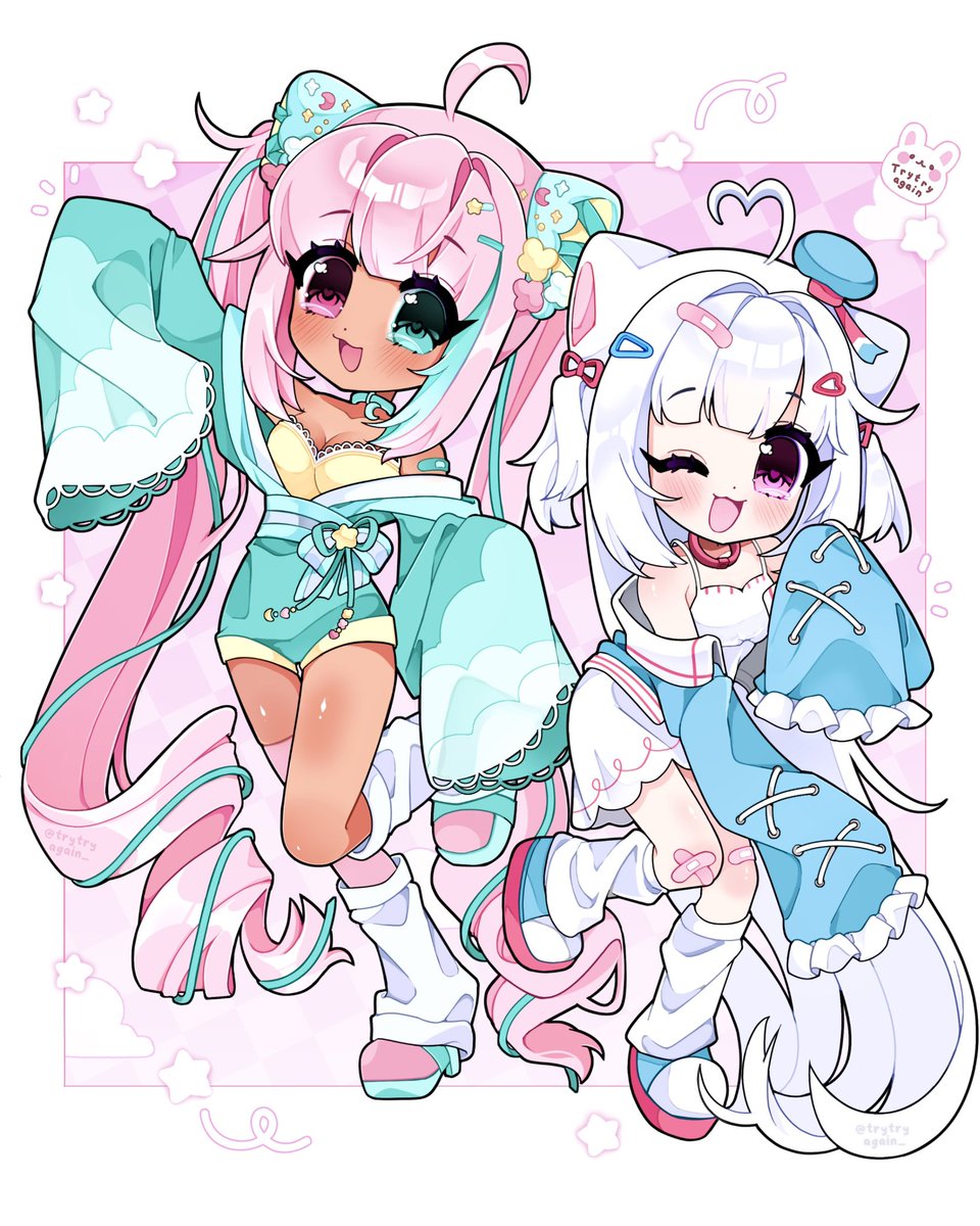 Trytryagain 🍞 art vtuber 🪿 VGEN tweet media